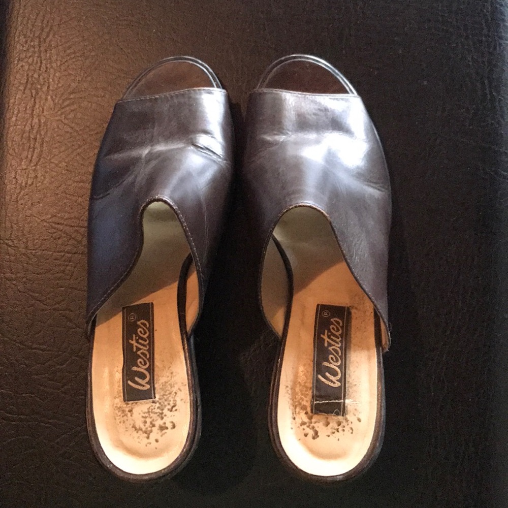 weston’s platform heels